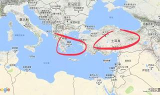 土耳其旅游地图 土耳其旅游地图